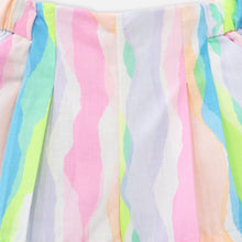 Load image into Gallery viewer, Colorful Striped Elasticated Waist Shorts
