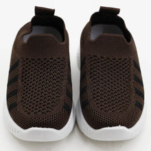 Load image into Gallery viewer, Brown Mesh Slip On Sneakers
