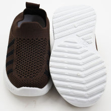 Load image into Gallery viewer, Brown Mesh Slip On Sneakers
