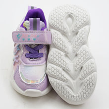 Load image into Gallery viewer, Pink &amp; Purple Velcro Closure Sneakers With LED Light-Up
