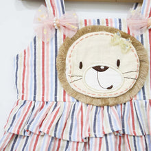Load image into Gallery viewer, Multicolor Striped Half Sleeves Top With Shorts Co-Ord Set
