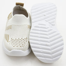 Load image into Gallery viewer, Beige Mesh Slip On Sneakers
