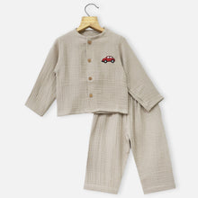 Load image into Gallery viewer, Full Sleeves Muslin Night Suit
