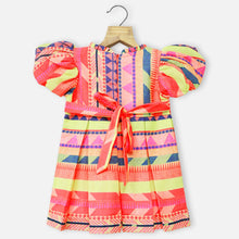 Load image into Gallery viewer, Colorful Box Pleated Dress
