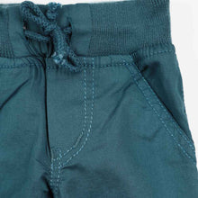 Load image into Gallery viewer, Teal Ribbed Waistband Pants
