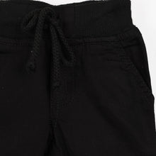 Load image into Gallery viewer, Black Ribbed Waistband Pants
