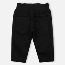 Load image into Gallery viewer, Black Ribbed Waistband Pants
