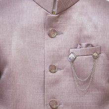 Load image into Gallery viewer, Lilac Striped Sherwani Set
