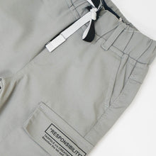 Load image into Gallery viewer, Grey &amp; Beige Cargo Pants
