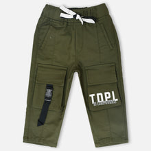 Load image into Gallery viewer, Black &amp; Green Cargo Pants
