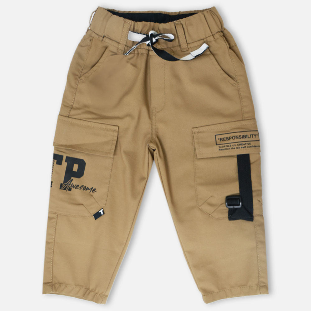 Grey & Beige Cargo Pants