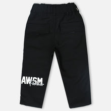 Load image into Gallery viewer, Black &amp; Green Cargo Pants
