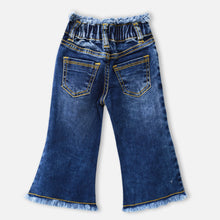 Load image into Gallery viewer, Blue Wide Leg Denim Jeans
