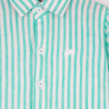 Load image into Gallery viewer, Blue Striped Cotton Shirt
