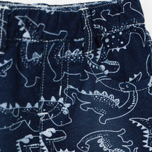 Load image into Gallery viewer, Blue Dinosaur Printed Trouser

