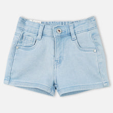Load image into Gallery viewer, Blue Denim Girls Shorts
