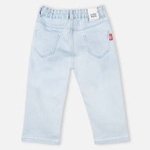 Load image into Gallery viewer, Blue Embellished Denim Jeans
