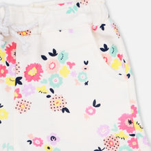 Load image into Gallery viewer, Ivory Floral Printed Shorts
