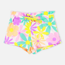 Load image into Gallery viewer, White Floral Printed Shorts
