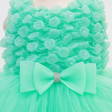 Load image into Gallery viewer, Mint Ruffled Hem Party Dress
