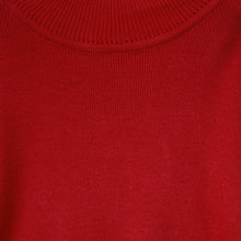 Load image into Gallery viewer, Red &amp; Black Full Sleeves Sweater
