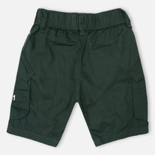 Load image into Gallery viewer, Green Elasticated Waist Cargo Shorts
