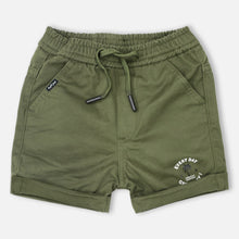 Load image into Gallery viewer, Green Folded Hem Shorts
