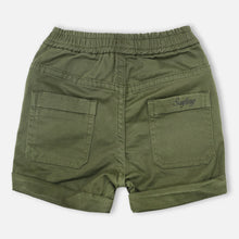 Load image into Gallery viewer, Green Folded Hem Shorts
