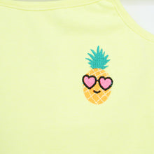 Load image into Gallery viewer, Yellow &amp; Pink Sleevless Tank Top
