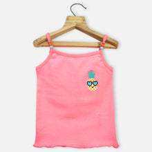 Load image into Gallery viewer, Yellow &amp; Pink Sleevless Tank Top
