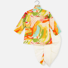 Load image into Gallery viewer, Abstract Printed Kurta With Dhoti
