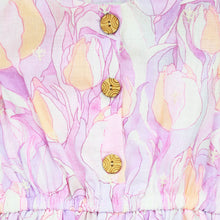 Load image into Gallery viewer, Purple Embroidered Cotton Dress
