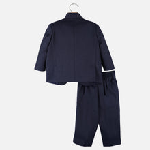 Load image into Gallery viewer, Blue Jodhpuri Coat With Pant

