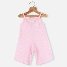 Load image into Gallery viewer, Green &amp; Pink Striped Sleeveless Jumpsuit
