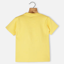 Load image into Gallery viewer, Yellow Walrus Theme Half Sleeves T-Shirt
