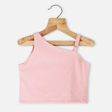Load image into Gallery viewer, Mauve Over Size Flower Embellished Crop Top
