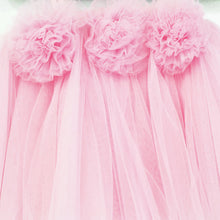 Load image into Gallery viewer, Pink Net Party Dress With Booties &amp; Headband
