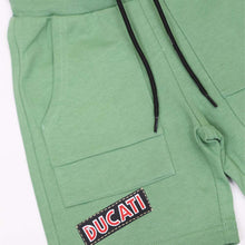 Load image into Gallery viewer, Green Elasticated Waistband Shorts
