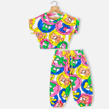 Load image into Gallery viewer, Colorful Bear Theme Top With Joggers Co-Ord Set
