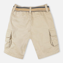 Load image into Gallery viewer, Beige Shorts With Belt
