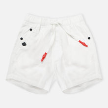 Load image into Gallery viewer, Plain White Elasticated Waist Cotton Shorts
