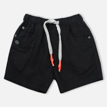 Load image into Gallery viewer, Black Plain Casual Shorts
