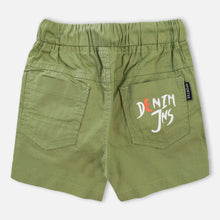 Load image into Gallery viewer, Green Elasticated Waist Casual Shorts
