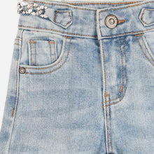 Load image into Gallery viewer, Blue Denim Wide Leg Jeans
