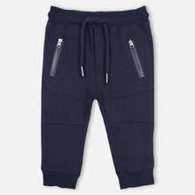 Load image into Gallery viewer, Elasticated Waist Joggers- Navy &amp; Black
