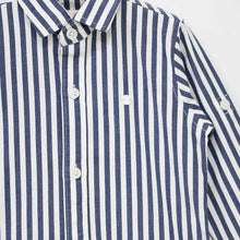 Load image into Gallery viewer, White Striped Printed Shirt
