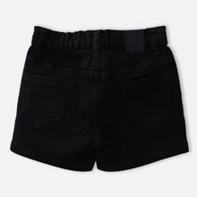 Load image into Gallery viewer, Black Casual Girls Shorts
