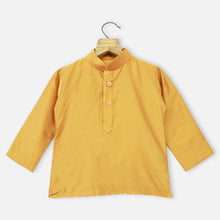 Load image into Gallery viewer, Yellow &amp; White Sequins Embellished Nehru Jacket With Kurta &amp; Pajama
