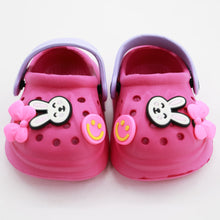 Load image into Gallery viewer, Pink  Bunny Applique Clogs
