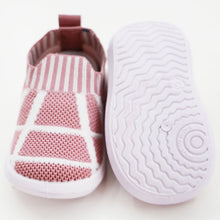 Load image into Gallery viewer, Blue &amp; Pink Mesh Slip-On Sneakers With Chu Chu Music Sound
